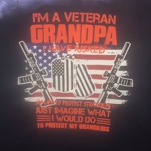 Veteran Grandpa T-shirt